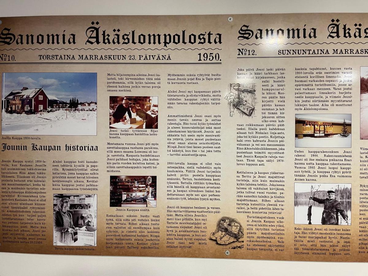 科拉里Yllaestoelli 2 A, Aekaeslompolo别墅 外观 照片